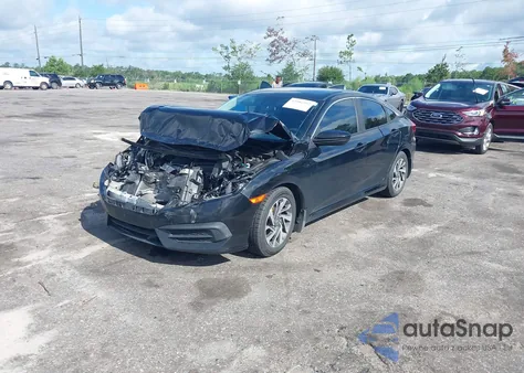 2017 Honda Civic Ex z USA, uszkodzony, nr VIN 19XFC2F75HE047996